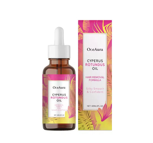 OceAura Cyperus Rotundus Oil – Naturalny Olejek po Depilacji (60 ml)